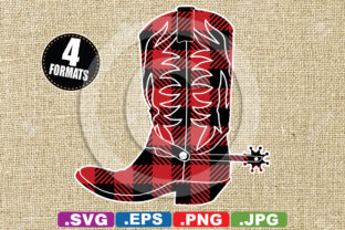 Buffalo Plaid Cowboy Boot Silhouette Review for Real Projects