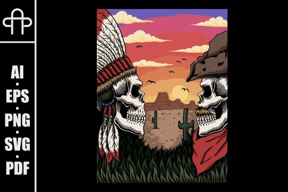 Cowboy and Indian Vector Illustration: A Designer’s Practical Review