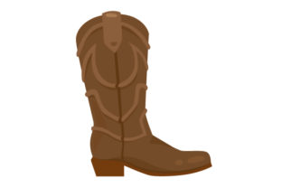 Cowboy Boot in Leather Color