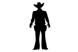 Cowboy in Standoff Silhouette Embroidery Review