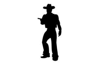 Cowboy with Gun Silhouette Embroidery Review