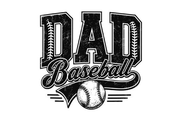 Dad Baseball Vintage SVG Review
