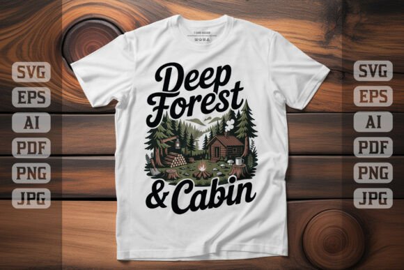 Deep Forest and Cabin Retro Art Review