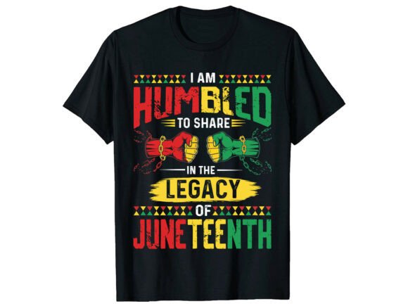 Humbled Legacy Pride Juneteenth T-Shirt