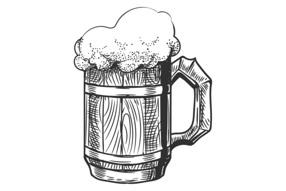 Retro Beer Mug Embroidery Design Review