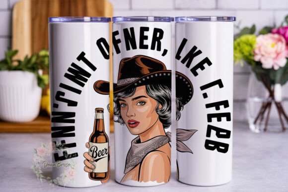 Sassy Cowgirl Beer Retro Tumbler Wrap Review