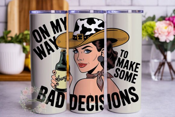 Sassy Cowgirl Retro 20oz Tumbler Wrap Review