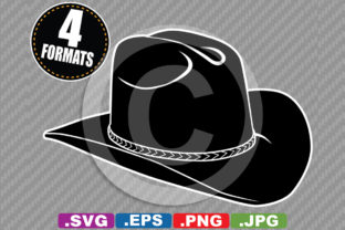 Western Cowboy Cowgirl Hat Silhouette Review for Embroidery Projects